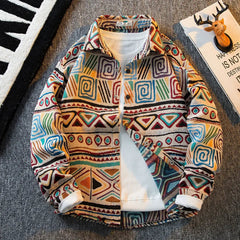 Muse Vintage Van Gogh Oil Painting Long-sleeved Shirt - Muselune
