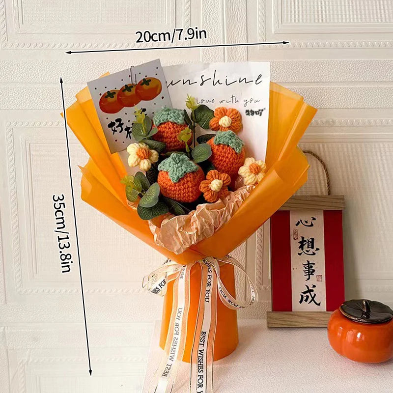 Bouquet Gift Knitted Flower Décor Soft Toys Muselune