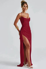Mozision Sexy -Backless Dresses - Muselune