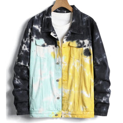 Color Splash Cotton Jacket - Muselune