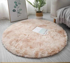 Round Soft Plush Rug - Fluffy, Cozy & Stylish - Muselune