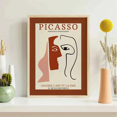 Trendy Gallery Wall Exhibition Matisse Picasso Museum Bauhaus Wall Art Canvas Painting Posters For Living Room Home Decor - Muselune