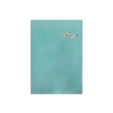 Summer Ocean Swimming Canvas – Modern Minimalist Wall Art - Muselune