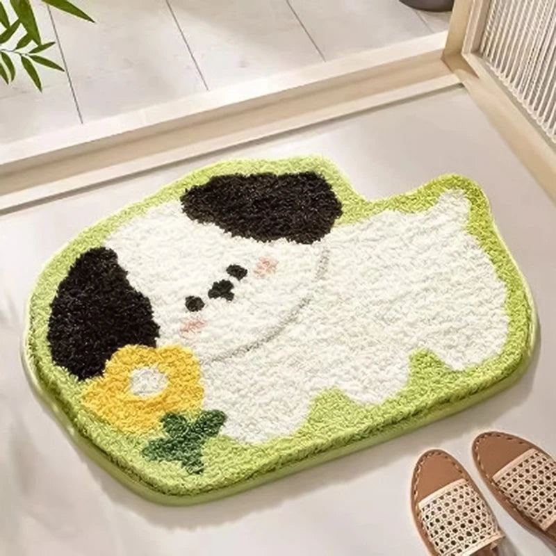 Fresh Home Imitation Cashmere Floor Mat & Rugs Muselune