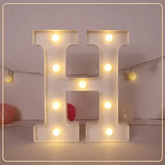 LED Letter & Number Light – Battery -Weddings & Parties - Muselune