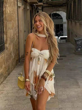 Printed Off-Shoulder Summer Dress