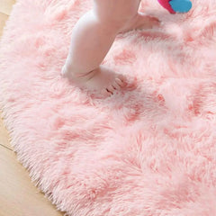 Round Soft Plush Rug - Fluffy, Cozy & Stylish - Muselune