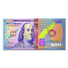 Art One Hundred Dollar Bills Canvas Paintings Modern Abstract Graffiti Money Poster Picture for Living Room Wall Decor Cuadros - Muselune