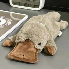 Plush Platypus Pencil Case – Soft, Cute & Stress-Relief Buddy - Muselune