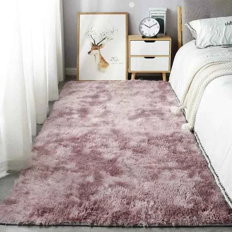 VIKAMA Fluffy Shaggy Rug – Soft, Non-Slip & Machine Washable - Muselune