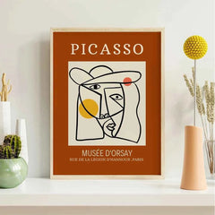 Trendy Gallery Wall Exhibition Matisse Picasso Museum Bauhaus Wall Art Canvas Painting Posters For Living Room Home Decor - Muselune