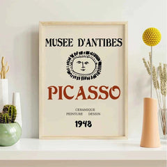 Trendy Gallery Wall Exhibition Matisse Picasso Museum Bauhaus Wall Art Canvas Painting Posters For Living Room Home Decor - Muselune
