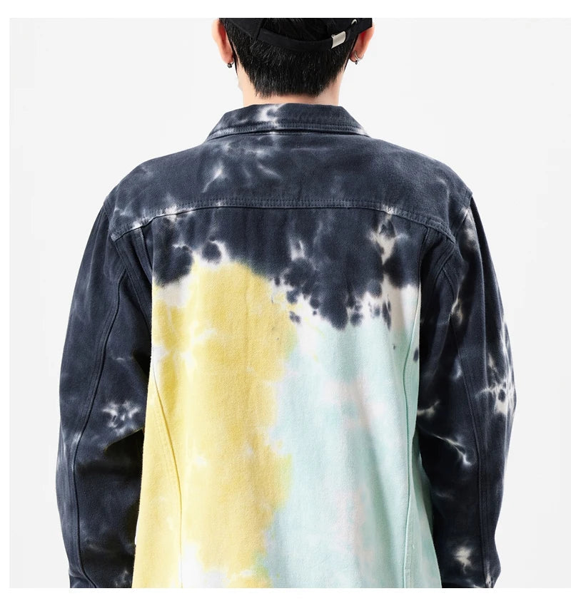 Color Splash Cotton Jacket - Muselune