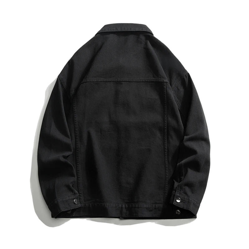 Oversize Casual Denim Jacket - Muselune