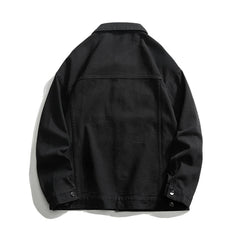 Oversize Casual Denim Jacket - Muselune