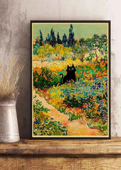 Cute Digital Cats Poster – Funny DIY Cartoon Wall Art - Muselune