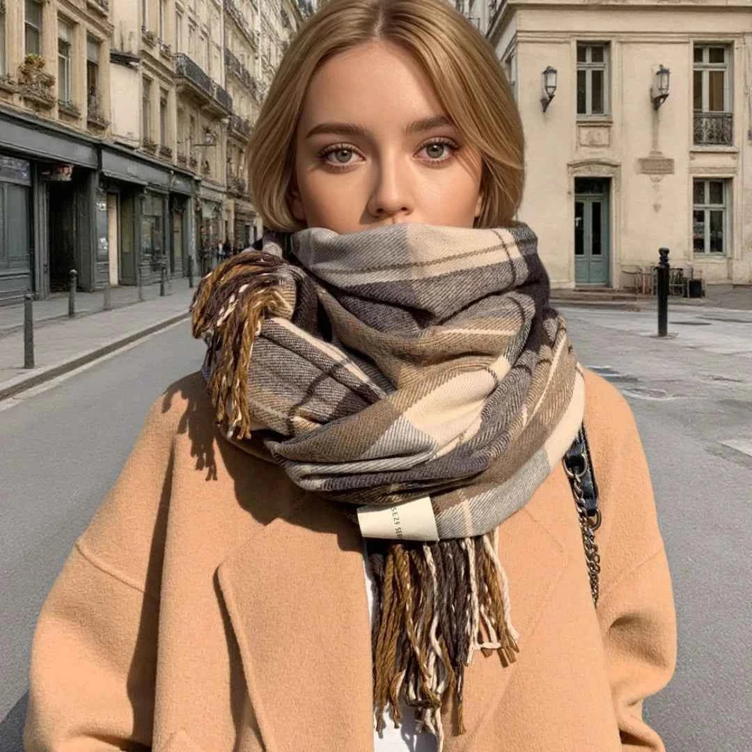 New Winter Tassel Shawl Long Scarves Muselune