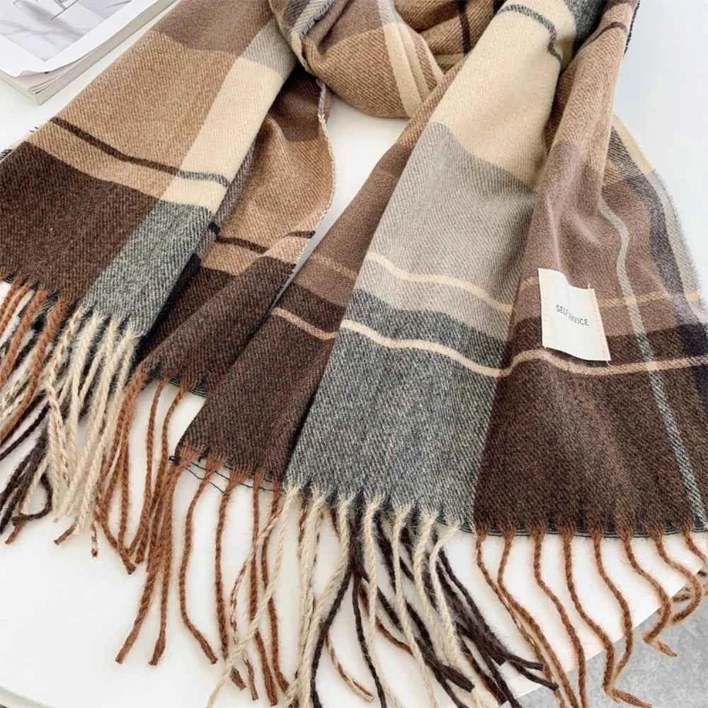 New Winter Tassel Shawl Long Scarves