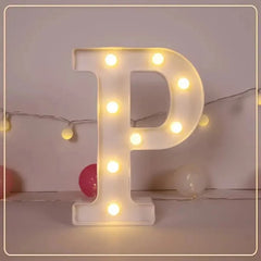 LED Letter & Number Light – Battery -Weddings & Parties - Muselune