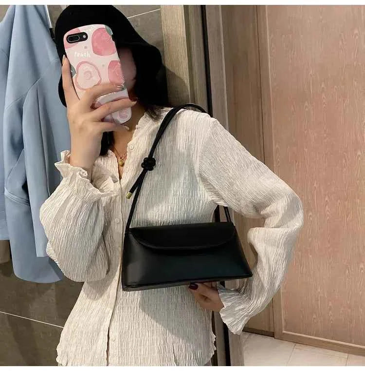 Internet Celebrity Retro Small Crossbody & Shoulder Bag