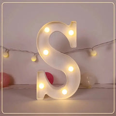 LED Letter & Number Light – Battery -Weddings & Parties - Muselune