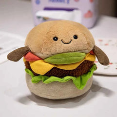 Interactive Burger & Hot Dog Soft Toy - Muselune