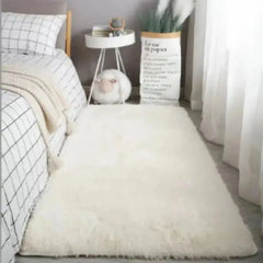 VIKAMA Fluffy Shaggy Rug – Soft, Non-Slip & Machine Washable - Muselune