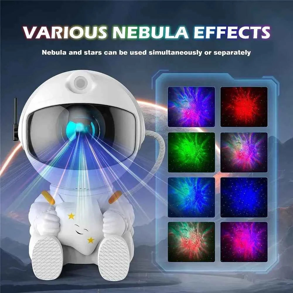 Galaxy Starry Sky Astronaut LED Night Light Projectors - Muselune