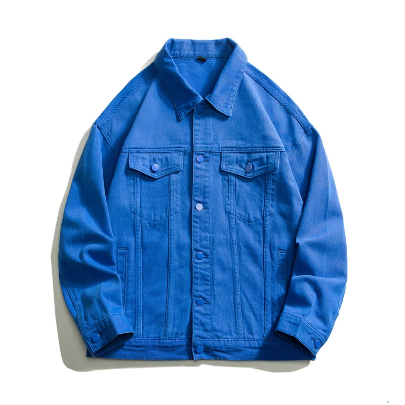 Oversize Casual Denim Jacket - Muselune