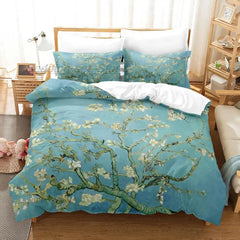Van Gogh Bedding Set 3D Retro Classic Muselune