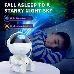 Galaxy Starry Sky Astronaut LED Night Light Projectors - Muselune