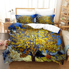 Van Gogh Bedding Set 3D Retro Classic Muselune
