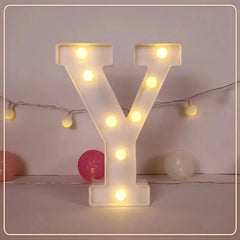 LED Letter & Number Light – Battery -Weddings & Parties - Muselune