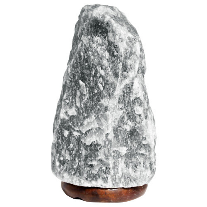 Natural Handcrafted Grey Himalayan Salt Lamp 1.5-5kg Zenys Inspirations