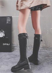 Short Plush Long High Flat Boots