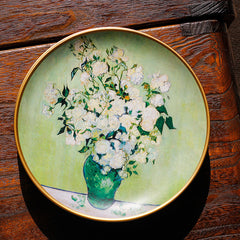 Vincent Van Gogh's Oil Painting Decorative Plates Ceramic Ornaments The Muse