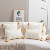 Flower Cut Throw Pillowcase - Muselune