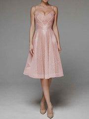 Women's Summer Sling Embroidered Sleeveless Dress - Muselune
