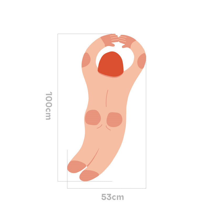 Artist Human Posture Carpet The Muse