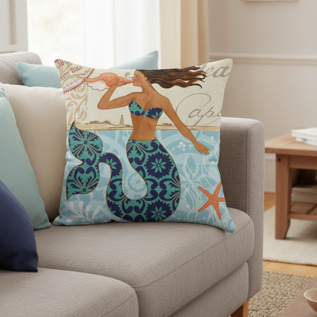 Ocean Turtle Pillow Covers – Beautiful Sea Turtle Print The Muse