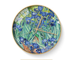 Van Gogh's Famous Painting, Harvest, Starry Sky, Silent Cartoon Clock The Muse