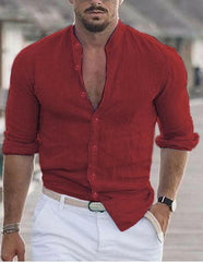 Casual Solid Shirt – Clean and stylish for any occasion. - Muselune