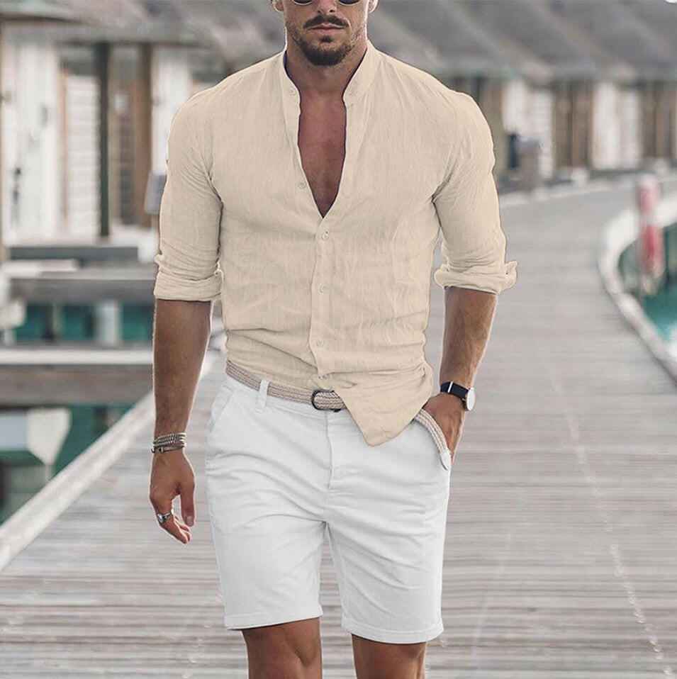 Casual Solid Shirt – Clean and stylish for any occasion. - Muselune