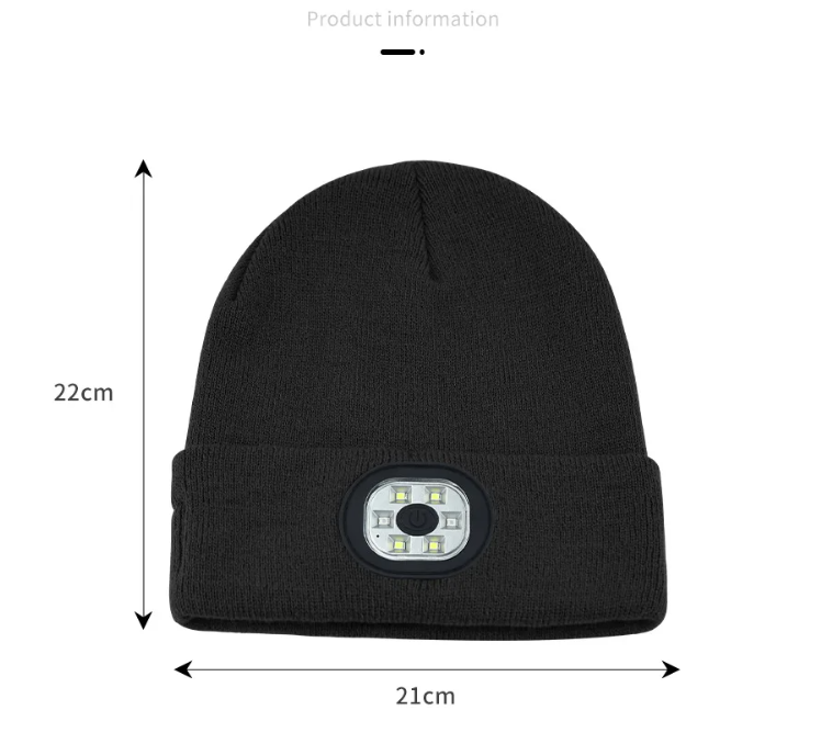 Bluetooth Beanie with Light