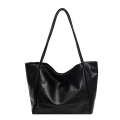 Commuter Totes PU Leather Shoulder Bag - Muselune