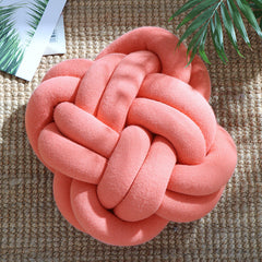 Sofa Pillow Office Nap Craft Pillow Knot Throw Pillow - Muselune