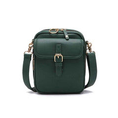 Chic Vintage PU Leather Crossbody Bag