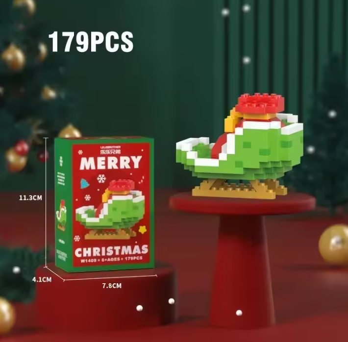 Christmas Themed Lego Blocks Muselune