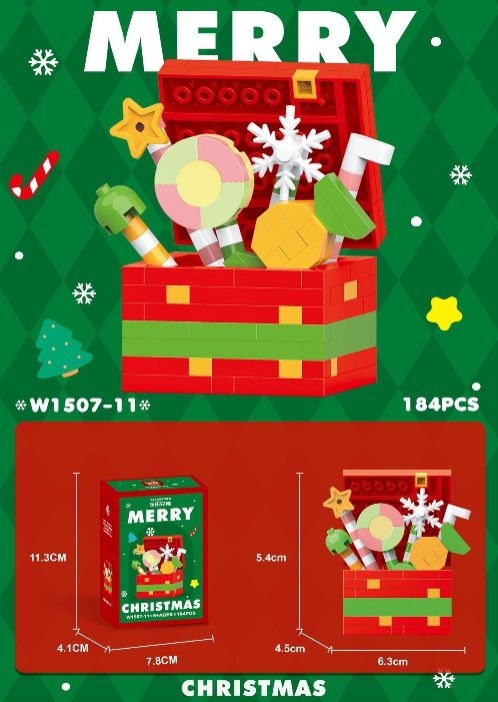 Christmas Themed Lego Blocks Muselune