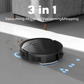 3-in-1 Robot Vacuum & Mop – Ultra-Thin, 5000Pa Suction, Self-Charging - Muselune